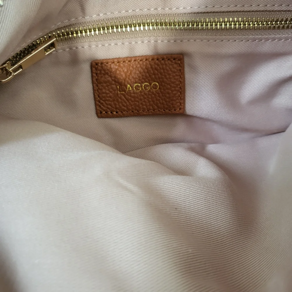 🌜 LAGGO Joyce Hobo Handbag | Soft Leather Purse | Studs Detail
